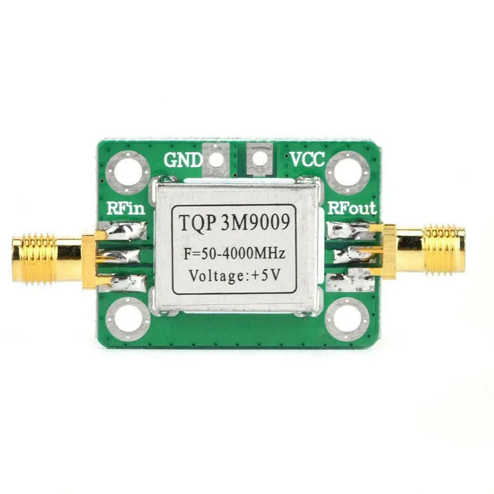 Yüksek doğrusal RF genişbant düşük gürültü amplifikatör kalkanı İle TQP3M9009 Geniş çalışma frekans aralığı Sabit kazanç amplifikasyon