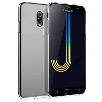 Temizle TPU Cep Telefonu Kılıfları Samsung Galaxy C8 / C7 2017 / J7 Artı / C710 Yumuşak Silikon Şeffaf Kapak SamsungC8 GalaxyC8 Kılıfı