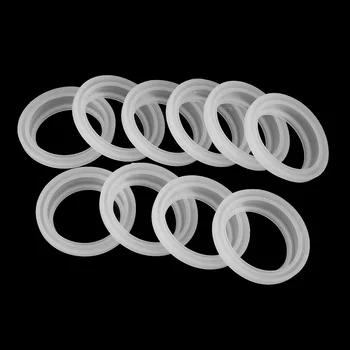 10 Adet Silikon Sızdırmazlık O-ring Contalar Mühürler 4.5 veya 5.2 cm vakumlu şişe Kapak Stoper termos kupa Kapak Mermi Şişesi Kapakları