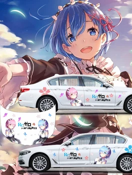 Anime ITASHA Rei Araba Sarma Kapı Yan Çıkartmalar Fit Herhangi Bir Araba Vinil Grafik Araba Aksesuarları Araba Çıkartmaları Araba Çıkartması