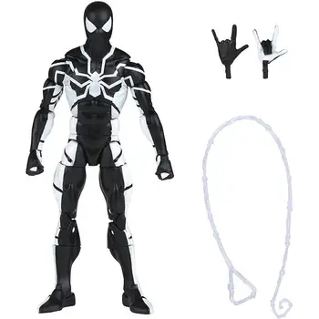 Orijinal Örümcek Adam Marvel Legends Serisi 6 inç Gelecek Vakfı (Stealth Takım Elbise) aksiyon figürü oyuncakları çocuklar için Hiçbir kutu