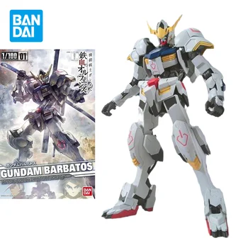 Bandai Hakiki Gundam model seti Anime Figürü HG IBO TV 1/100 GUNDAM BARBATOS Aksiyon Figürleri Koleksiyon Oyuncaklar Çocuklar için Hediyeler