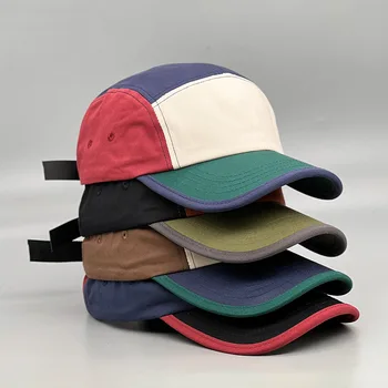 NY marka beyzbol şapkası renk eşleştirme erkekler ve kadınlar moda dört mevsim retro sokak öğrenci sevimli hip-hop şapka açık ayarlanabilir