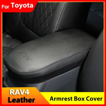 Toyota için RAV4 2019 2020 2021 2022 Araba Kol Dayama Konsol Kapak Yastık Destek Kutusu Mat Koruyun