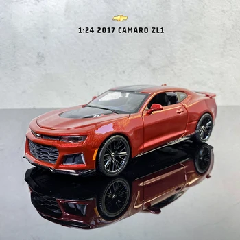 Maisto 1:24 Yeni 2017 Chevrolet Camaro ZL1 simülasyon alaşım araba modeli koleksiyonu hediye oyuncak boys Oyuncaklar
