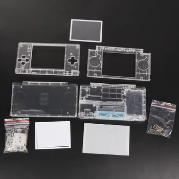 Nintendo DS Lite İçin yedek Konut Kabuk Ekran Lens için Crystal Clear Oyun Sevgilisi Festivali Mükemmel Hediye