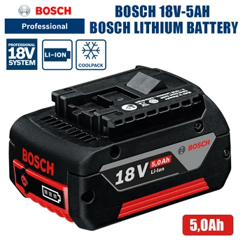 Bosch 18V pil 2.0 AH/3.0 AH//4.0 AH/5.0 AH lityum pil Bosch elektrikli matkap elektrik anahtarı 18V güç aracı evrensel