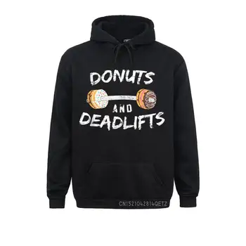 Çörek Ve Deadlifts Hediye Komik Çörek Egzersiz Terlemeleri Tişörtü Sonbahar Özelleştirilmiş Hoodies Uzun Kollu 2021 Yeni Spor Giyim