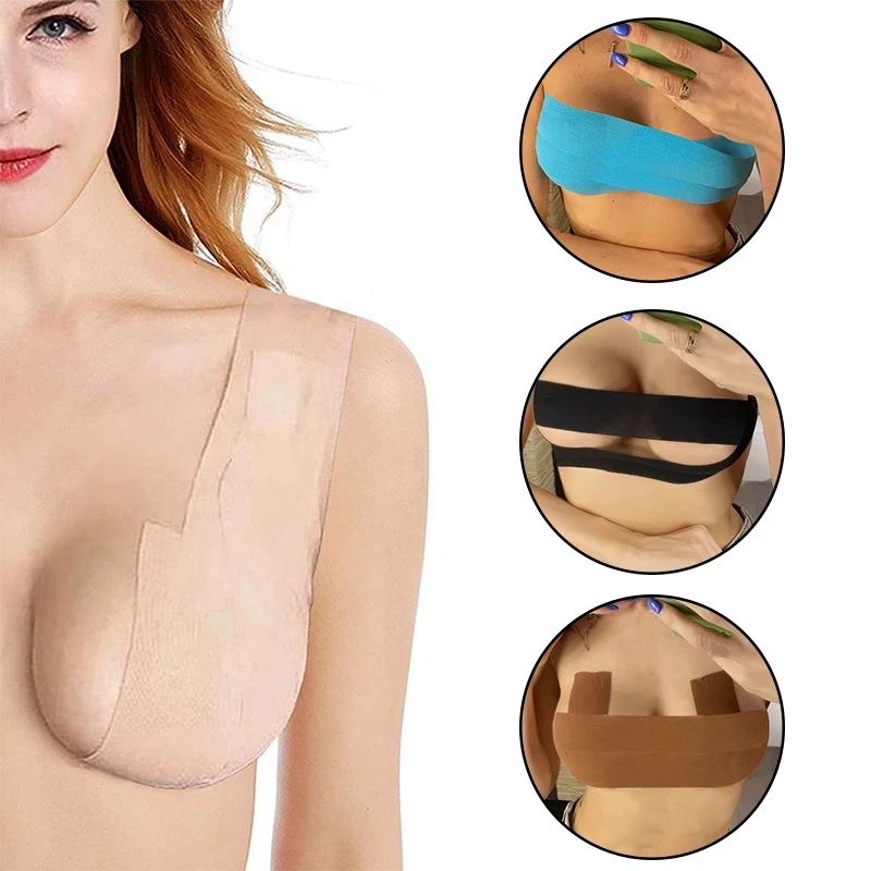 2022 5M Kadın Meme Meme Kapakları Push Up Sütyen Vücut Görünmez Meme Kaldırma bant yapışkan Sütyen Intimates Seksi Bralette Pad Yapışkan