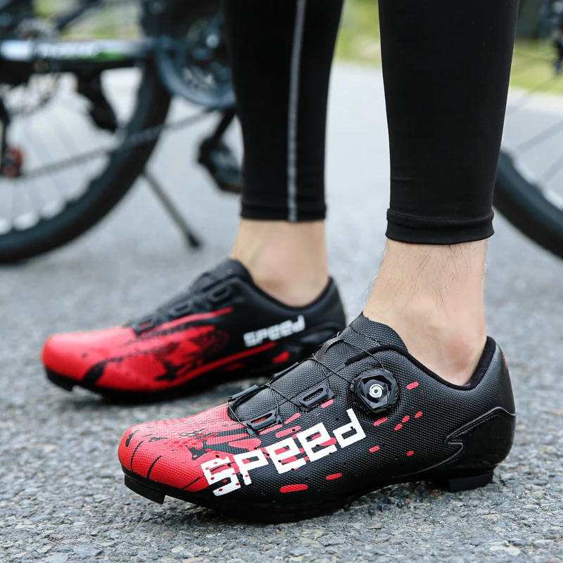 Erkekler Bisiklet Ayakkabı Mtb Dağ Bisikleti Ayakkabı Erkek Sneaker Açık Spor Hız Bisiklet Ayakkabı Kadın Yarış SPD Yol Bisiklet Ayakkabı