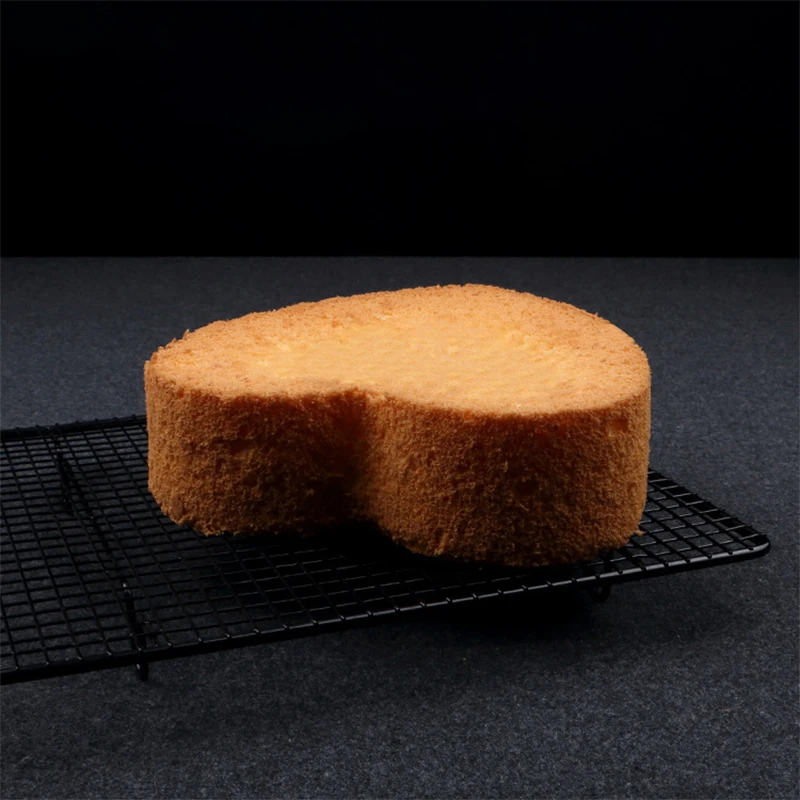 Kalp Şekli Kek Kalıbı Dayanıklı Silikon Mousse Kek Ekmek Pasta Pişirme Kalıp Yapışmaz çikolatalı kek Tatlı Pişirme Aracı