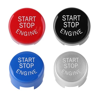 Motor Çalıştırma Durdurma Anahtarı düğme kapağı Dekoratif Sticker BMW için F20 F21 F22 F23 F30 F31 F32 F33 F10 F11 F12 F13 F01 F02