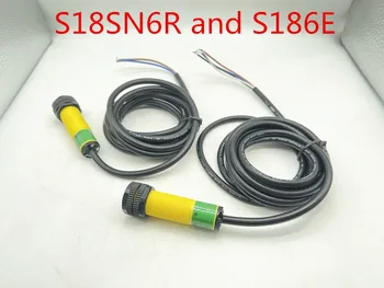 S18SN6R + S186E Fotoelektrik değiştirme sensörü 100 % Yeni Orijinal