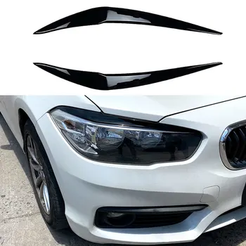 2 adet Araba Kaş Göz Kapağı lamba ışığı Kaşları Far Parlak BMW F20 F21 1 Serisi 116i 118i 120i 125i M135i M140i 2015-2019
