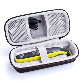 Yeni EVA Taşınabilir Kılıf Philips OneBlade Düzeltici Tıraş Makinesi ve Aksesuarları Seyahat Çantası Saklama paketleme kutusu Kapak Kılıfı Astar ile