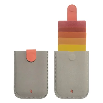 DAX V1 V2 V3 RFID Deri kimlik kartı tutucu Kılıf Minimalist Taşınabilir Çanta Erkekler Banka Kredi Kartı Kapağı Cüzdan Para Çanta Kadın