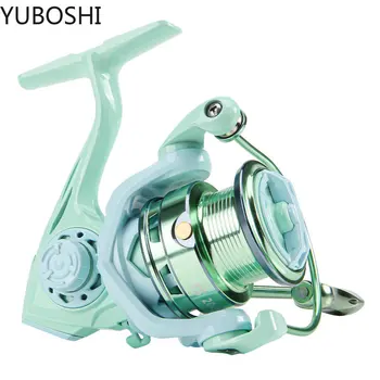 YUBOSHI Tuzlu Su / Tatlı Su 5 + 1BB Balıkçılık Reel 1000/2000 Yüksek Kaliteli Hafif Metal Makara Çıkrık