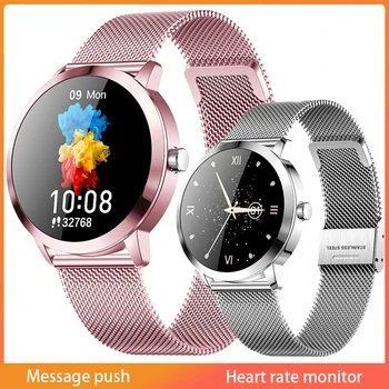 Xiaomi Mijia Zarif Smartwatch Kadınlar için Kalp Hızı Bilgi Algılama akıllı izle Dokunmatik Ekran Uyku Monitör Bayanlar Bilezik