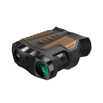 Gece Görüş Dürbün Gözlük Yetişkinler için IR 10x Optik Zoom 4000mAh Şarj Edilebilir Avcılık Taktik Kamp