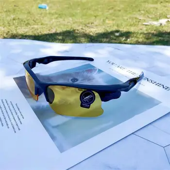 Yeni Gece Görüş güneş gözlüğü Açık Spor Balıkçılık Güneş Gözlüğü Gece Sürücüleri Parlama Önleyici Sürüş Gözlük Gözlük Oculos 2021