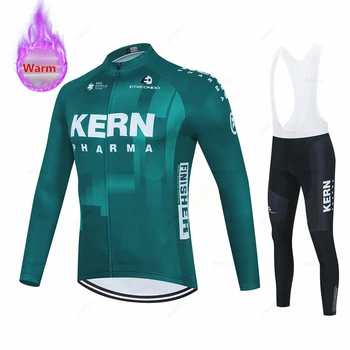 2022 Etxeondo Kern Kış Termal Polar Bisiklet Jersey Seti Yarış Bisiklet Bisiklet Giyim Sıcak Tutmak MTB bisiklet kıyafeti Elbise Takım Elbise