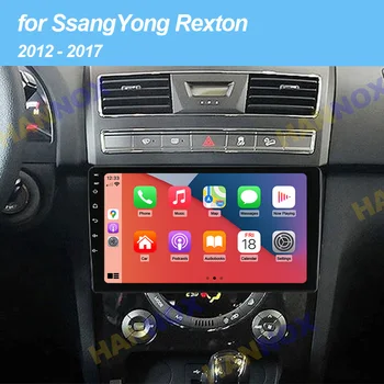 9 inç Araba Radyo SsangYong Rexton İçin Y290 3 2012 2013 2014 2015 2016 Android Otomatik Multimedya GPS Video Octa Çekirdek