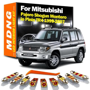 MDNG İçin 11 Adet Mitsubishi Pajero Shogun Montero ıo Pinin TR4 1999-2004 2005 2006 2007 Canbus LED İç İşık Kiti Araba Led Ampul