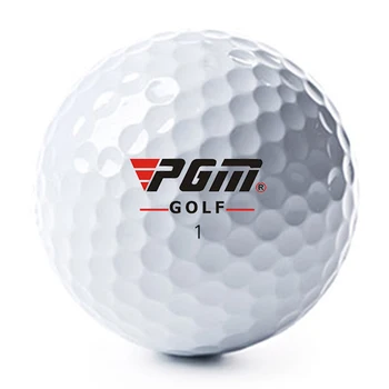 Yeni Kalite PGM Golf Topları 4 ADET Yüksek Dereceli İki / üç Katmanlı Uygulama Topu Özel Oyun Çift Katmanlı Top Uzun Mesafe Toptan
