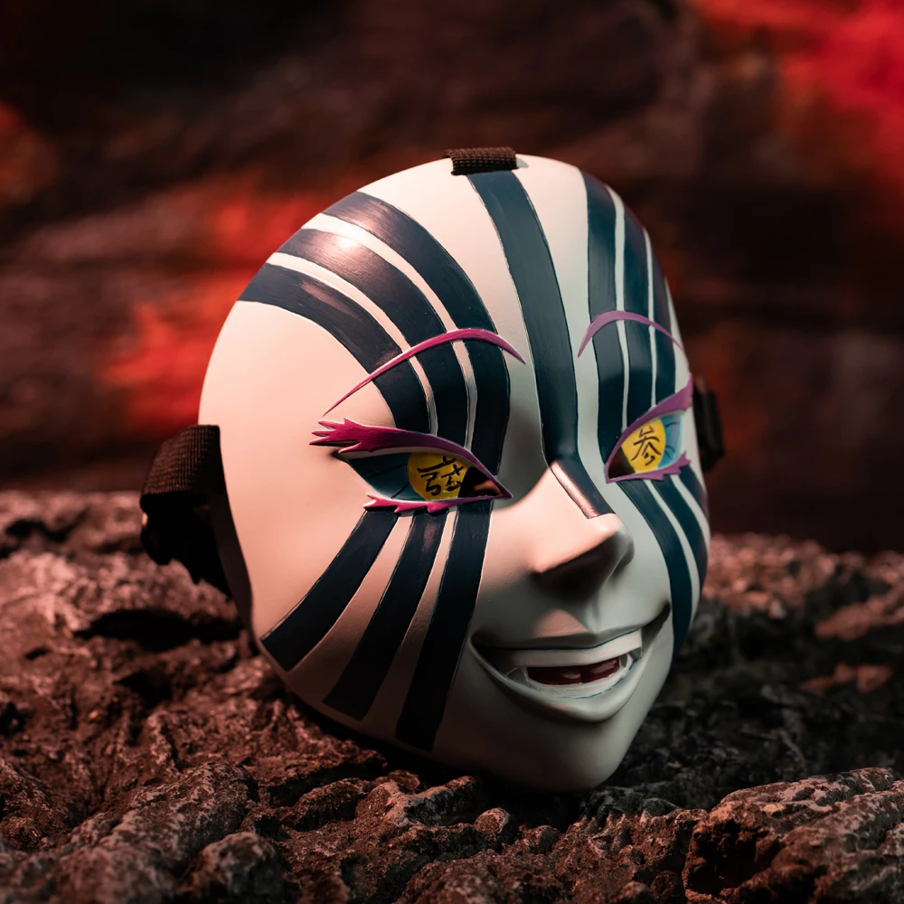 Anime Figürleri iblis avcısı Akaza Komaji Maskesi Oyuncaklar 17cm Kimetsu hiçbir Yaiba Modeli Aksiyon Koleksiyonu Hakuji Noel Hediyesi Juguetes