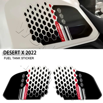 Fit Ducati Çöl X DesertX 2022 Yeni Motosiklet Aksesuarları Tankı 3D Çıkartması Diz Kavrama Çizik ve kaymaz el koruması Etiket