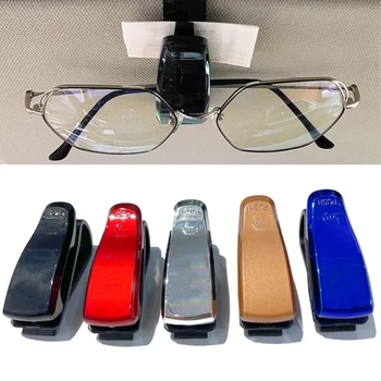 Oto Fastener Oto Araba Aksesuarları ABS Güneş Gözlüğü Gözlük Gözlük Tutucu Oto Fastener Bilet Klip İç Aksesuarları