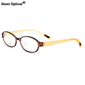 Gmei Optik Ultralight TR90 Tam Jant çocuk Optik Gözlük Çerçeveleri çocuk Plastik Gözlük Eyer Burun Köprüsü M5104