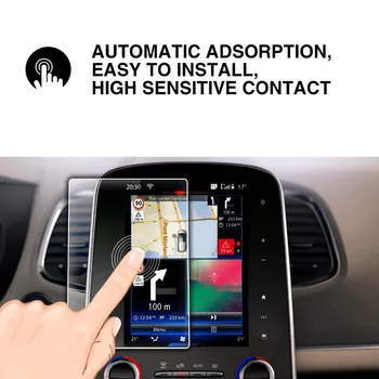 RUİYA Temperli Cam Tılsım/Renault İçin Ekran Koruyucu R Bağlantı 2015 2016 2017 2018 Araba Navigasyon Dokunmatik Merkezi Görüntülemek Espace 