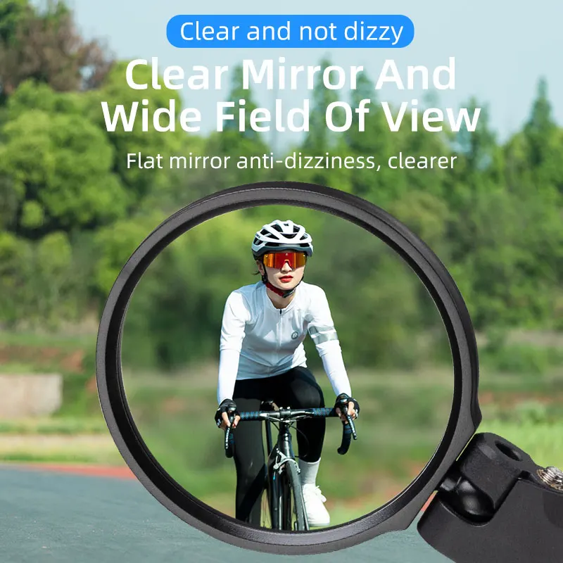 ROCKBROS Dikiz Aynası Bisiklet Bisiklet Aynası Geniş Açı Reflektör Ayarlanabilir MTB Bisiklet Aynaları Bisiklet Aksesuarları