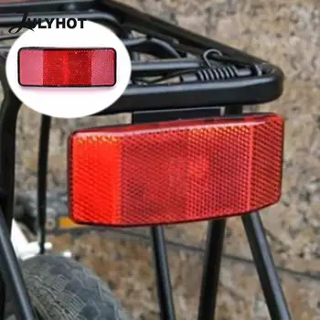 Yüksek kaliteli bisiklet arka Panier ışık yansıtıcı kurulu dağ bisikleti MTB raf kuyruk uyarı reflektör disk bisiklet bisiklet