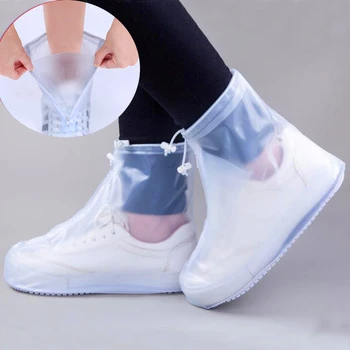 Silikon Su Geçirmez Ayakkabı Kapağı Unisex Ayakkabı Koruyucuları yağmur çizmeleri Kapalı Açık Yağmurlu Kullanımlık Kaliteli kaymaz ayakkabı Kapağı