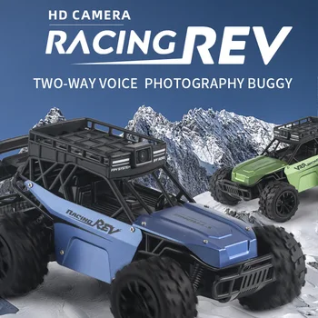 2.4 G 4WD RC Araba WİFİ FPV HD Kamera ile Off-road Yüksek hızlı Uzaktan Kumanda Sürüklenme Araba Tırmanma Araba Çocuklar için Hediye