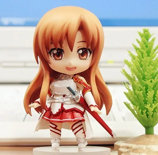 Anime Sword Art Online Yuuki Asuna BJD Sevimli PVC aksiyon figürü oyuncakları