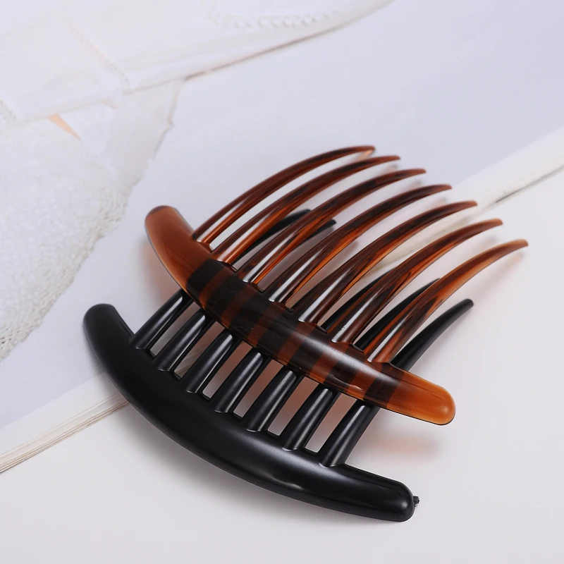 Toptan 6pc Kadın 7 Diş Saç Tarak Tiaras Kızın Saç Aksesuarları Patlama Klipleri Moda DIY Saç modeli Tasarım Sabit saç tokaları