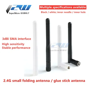 1 ADET 2.4 GHz 3dBi Omni WİFİ Anten RP SMA erkek Dişi fiş konnektörü kablosuz yönlendirici için toptan fiyat anten wi-fi