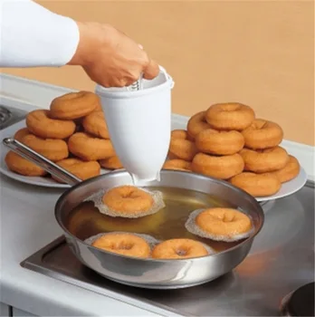 1 ADET Plastik Çörek Makinesi Makinesi Kalıp DIY Aracı Mutfak Pasta Yapma Bake Ware Yapma Bake Ware Mutfak Aksesuarları TAMAM 0986