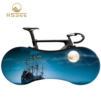 HSSEE Peyzaj bisiklet örtüsü Yüksek teknoloji Elastik Süt İpek Kumaş Yol Bisikleti Kapalı tozluk 26 
