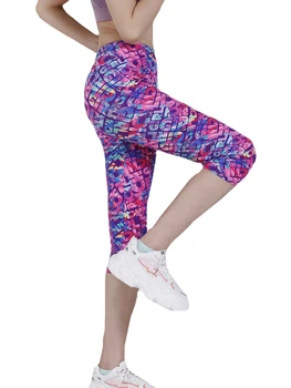 CKAHSBI Yüksek Bel Tayt Push Up Pantolon Spor Spor Koşu Yoga Spor Esneklik Pantolon Mujer Egzersiz Kadın Giyim