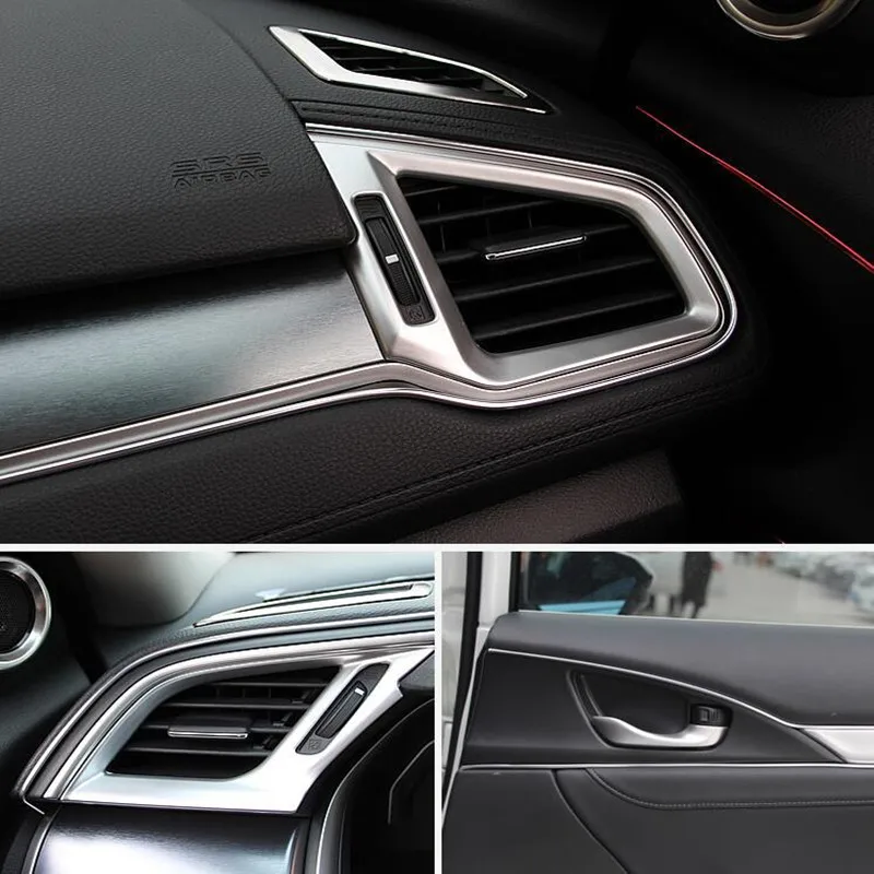 10M,5M, 3M araba iç kapı boşluğu Paneli Kenar Hattı Kalıp Trim şerit Ekleme Süslemeleri