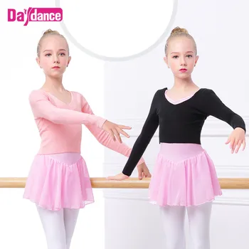 Çocuk V Boyun Uzun Kollu Dans Kore Kazak Kızlar Kış Sonbahar Sıcak Yüksek Bel Dans Bale Örme Kazak