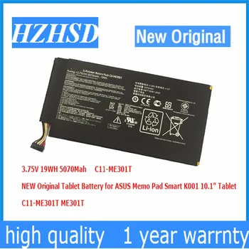 3.75 V 19WH 5070Mah YENİ Orijinal C11-ME301T tablet bataryası ASUS Memo Pad için Akıllı K001 10.1 