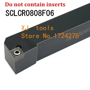 SCLCR0808F06 8 * 8mm Metal Torna Kesme Aletleri Torna Makinesi CNC Torna dış torna Takım Tutucu S Tipi SCLCR / L