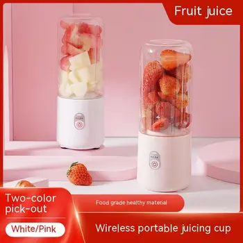 4 Bıçakları Taşınabilir meyve sıkacağı bardağı Sıkacağı Meyve meyve suyu fincanı Otomatik Küçük Elektrikli Meyve Sıkacağı smoothie blenderı Buz Kırıcı mutfak robotu