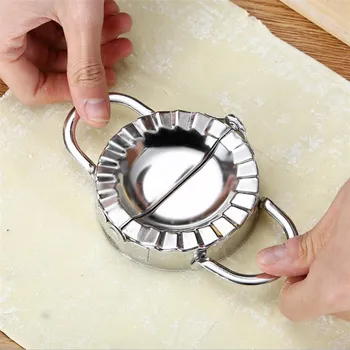 Kolay DIY Hamur Kalıp Hamur Sarıcı Kesici Yapma Makinesi Pişirme Pasta Aracı mutfak gereçleri Hamur Jiaozi Maker Cihazı