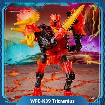 Hasbro Transformers Nesil Cybertron Savaşı Deluxe WFC-K39 Tricranius Beast Güç Yangın Patlamalar Koleksiyonu paketi Oyuncaklar F1617